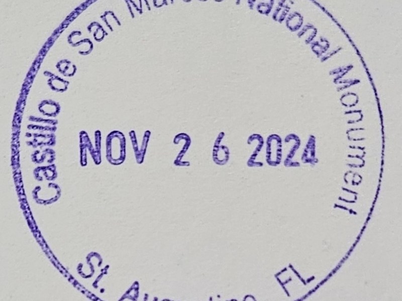 Castillo de San Marcos National Monument (NP026 – St. Augustine,&nbsp;FL)